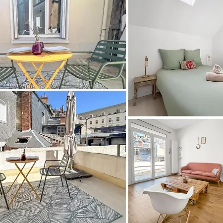 Apartman Avec Balcon Au Coeur Du Mans